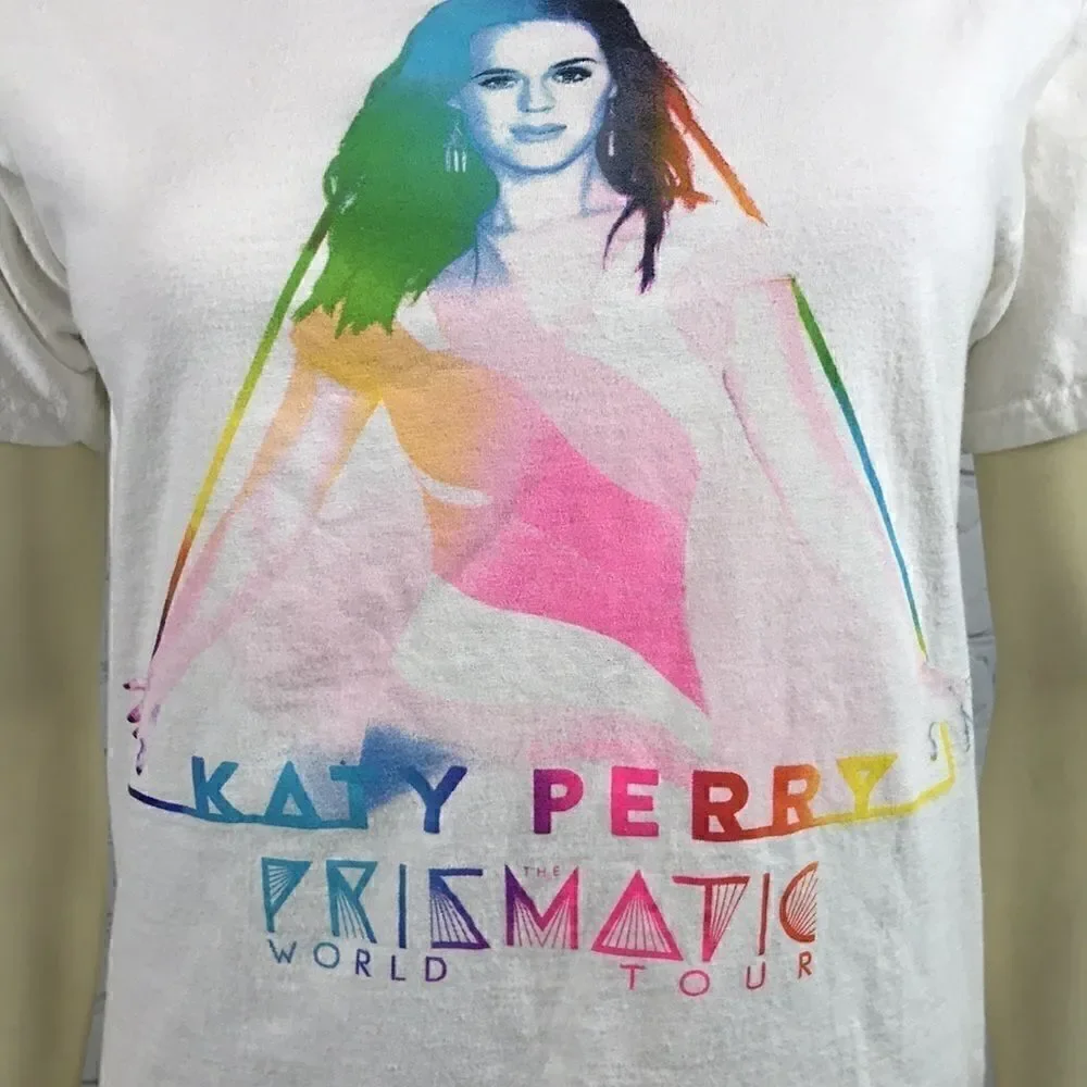 Katy Perry Prismatic World Tour T-shirt Small EUC